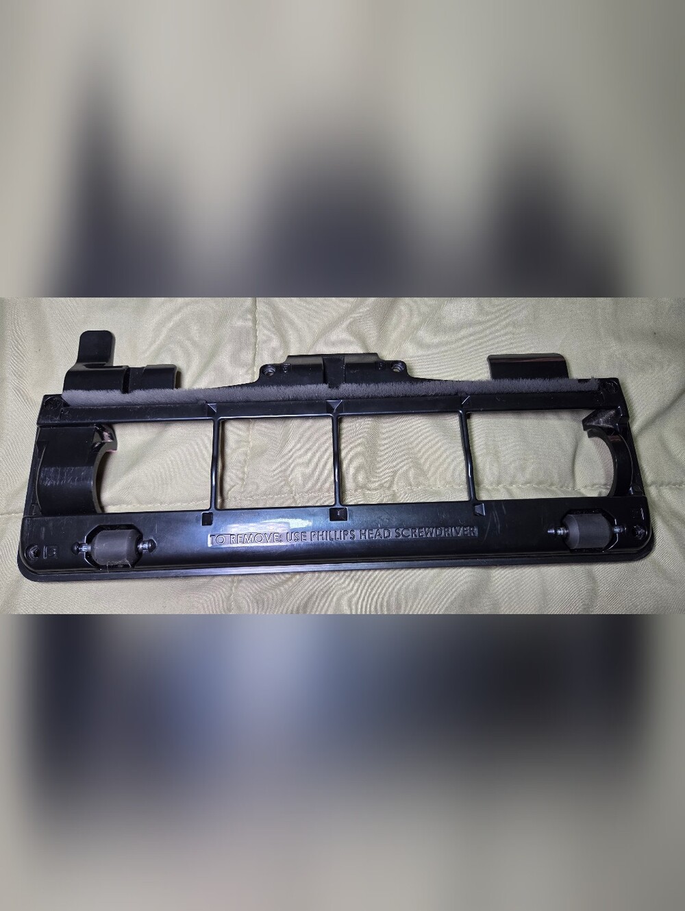 Hoover UH74220 OEM Bottom Plate Base Cover w/ Wheels & Screws Vacuum Replacement